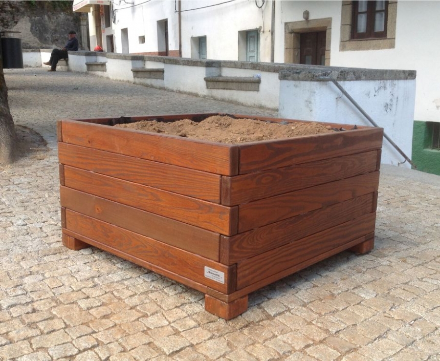 Imagen 2 Jardinera Madera