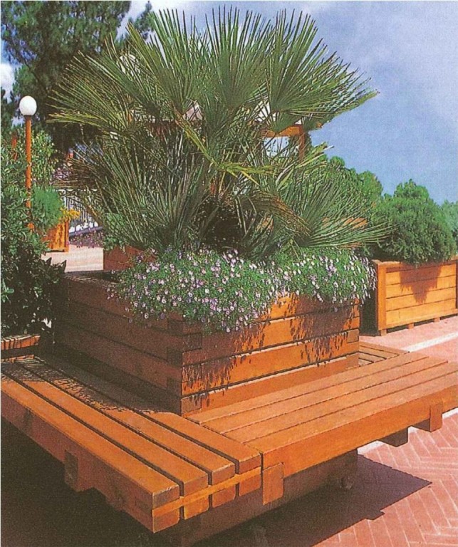 Imagen 2 Jardinera Banco