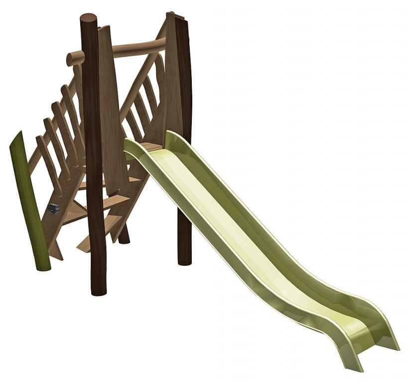 Imagen 2 Tobogán con acceso escalera Kwasir
