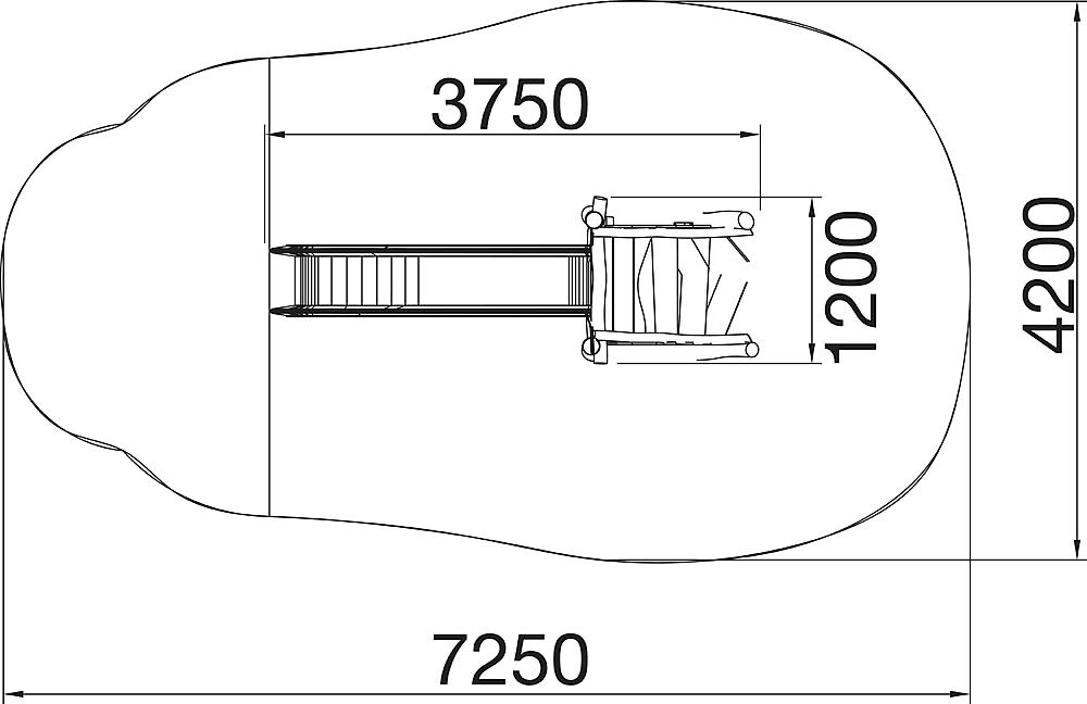 Imagen 3 Tobogán con acceso escalera Kwasir