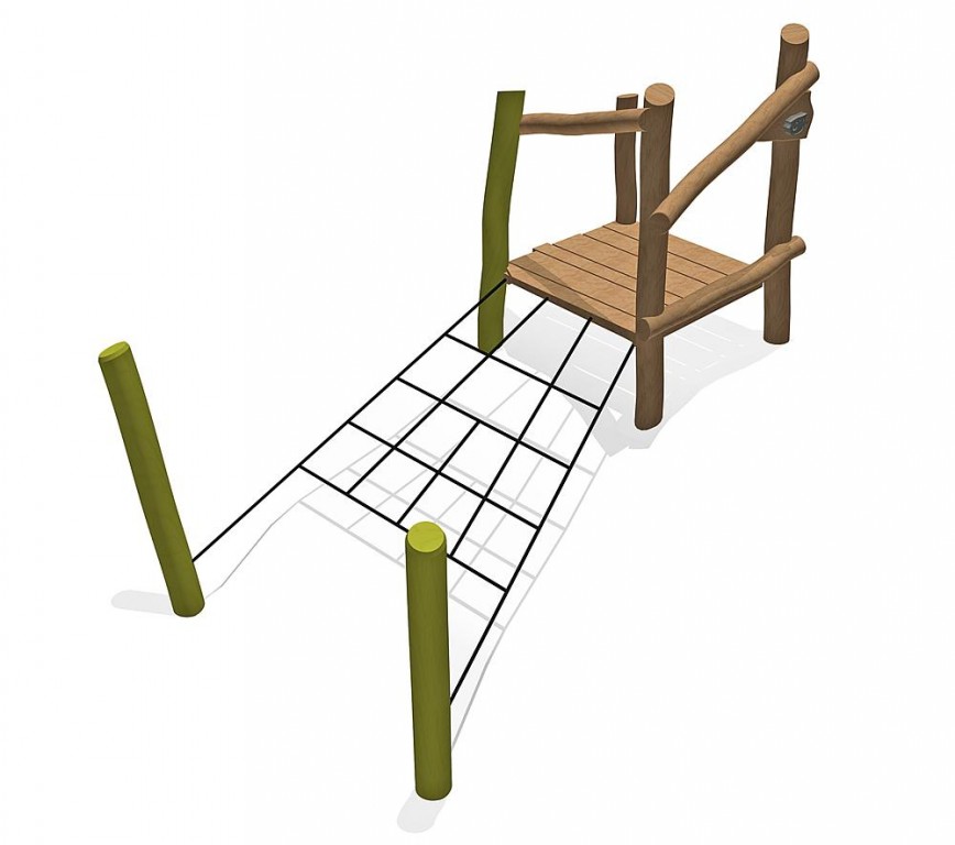 Imagen 3 Plataforma para colina con red escalada Siana