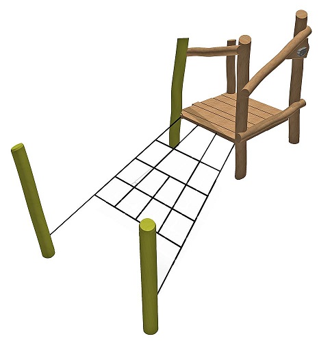 Imagen 54513905306 Plataforma para colina con red escalada Siana