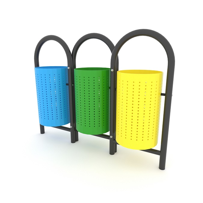 Papeleras trio colores 0935