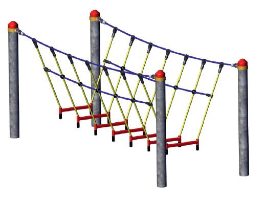 Imagen 2 Puente de aventuras "Wobble Rung"