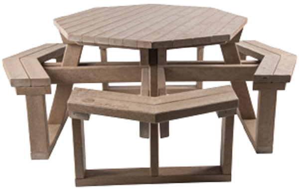 Imagen 3 Mesa Picnic Octogonal