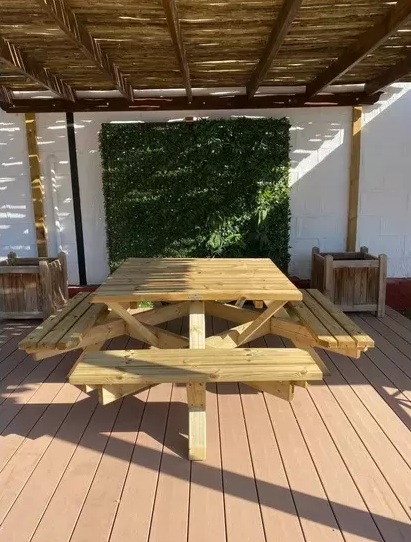 Imagen 4 Mesa Picnic Cuadrada