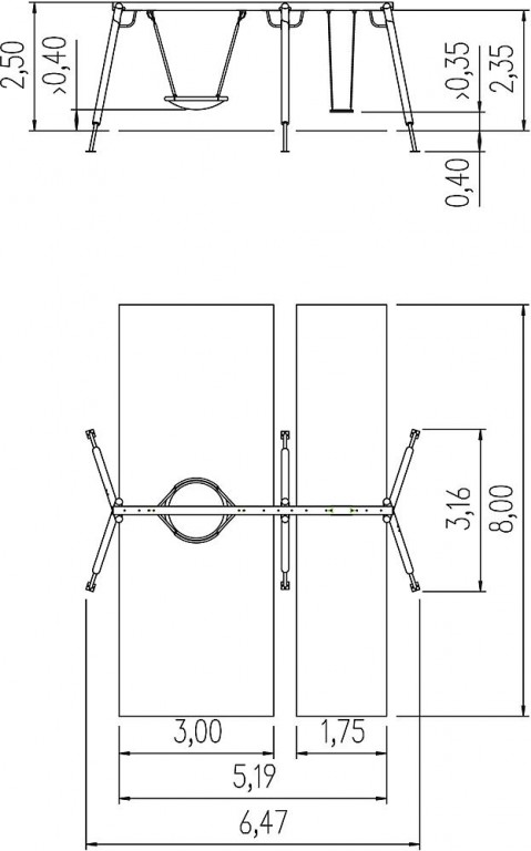 Imagen 4 Columpio Águila 2 plano + nido