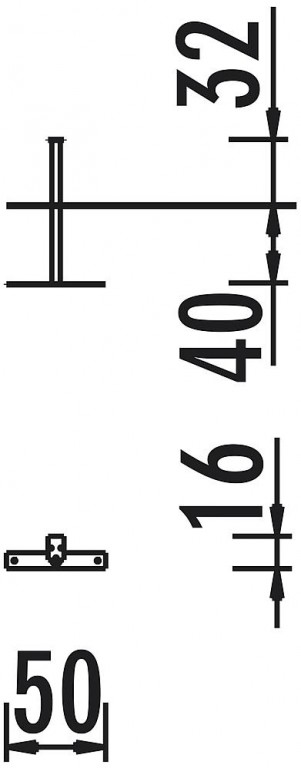 Imagen 3 Pata para canales 50 cm