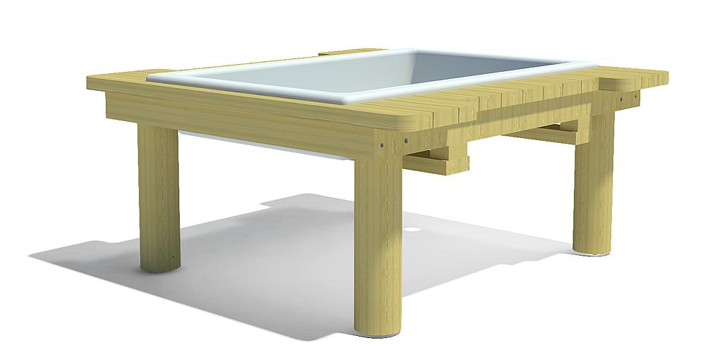 Imagen 2 Mesa para jugar con arena con cubeta