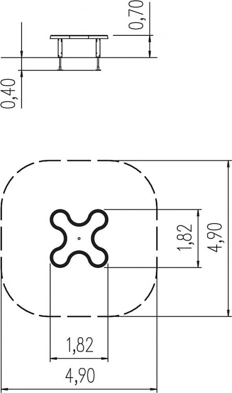 Imagen 3 Mesa para barro Trébol