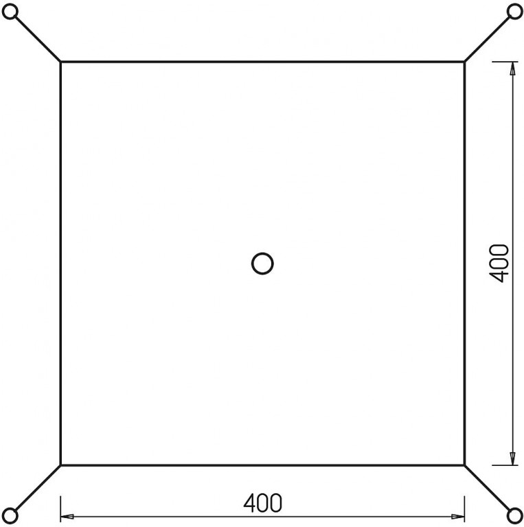 Imagen 3 Cubierta para arenero, 4x4 m