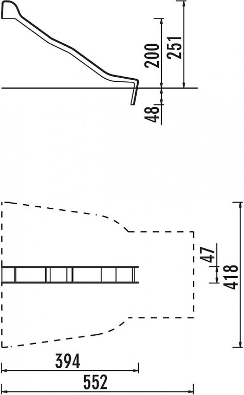 Imagen 3 Ondulado recto AP 200 cm