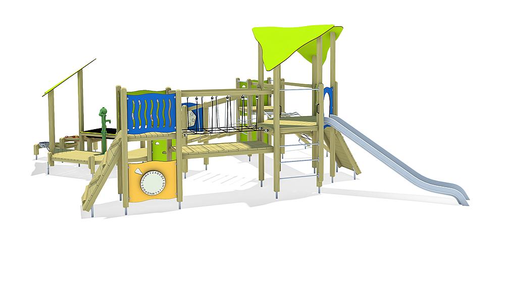 playo_Instalación_de_juego_Elsa,_Solo_01