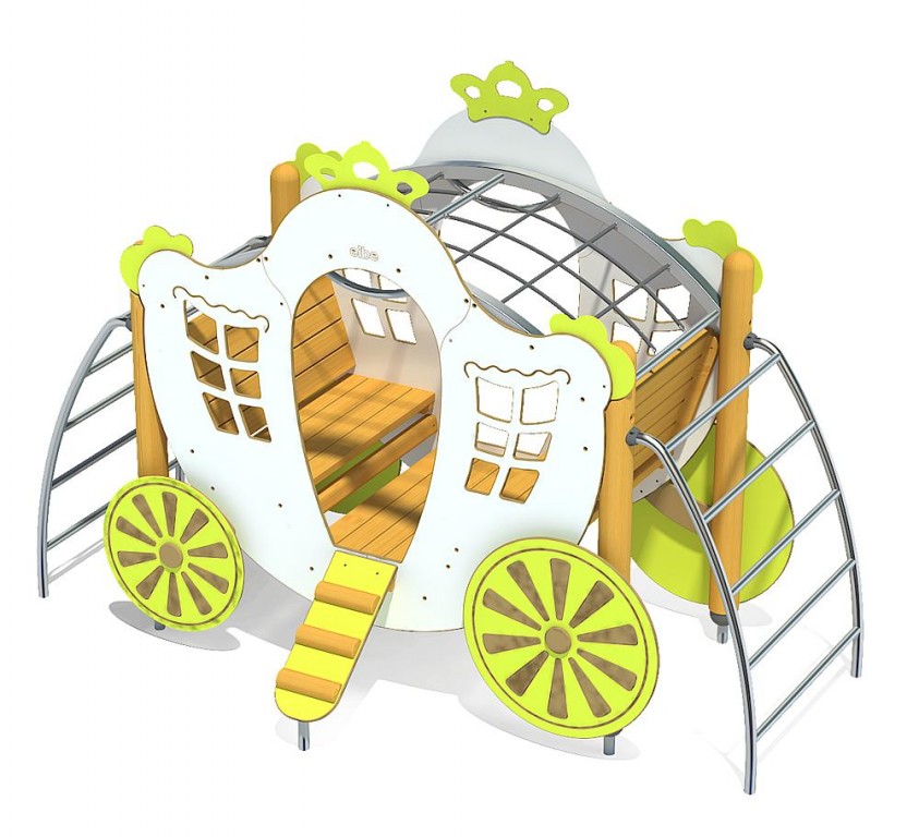 climbo_Instalación_de_juego_temático_Carruaje