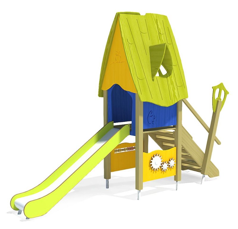 playo_Instalación_de_escalada_y_deslizamiento_Lechuza