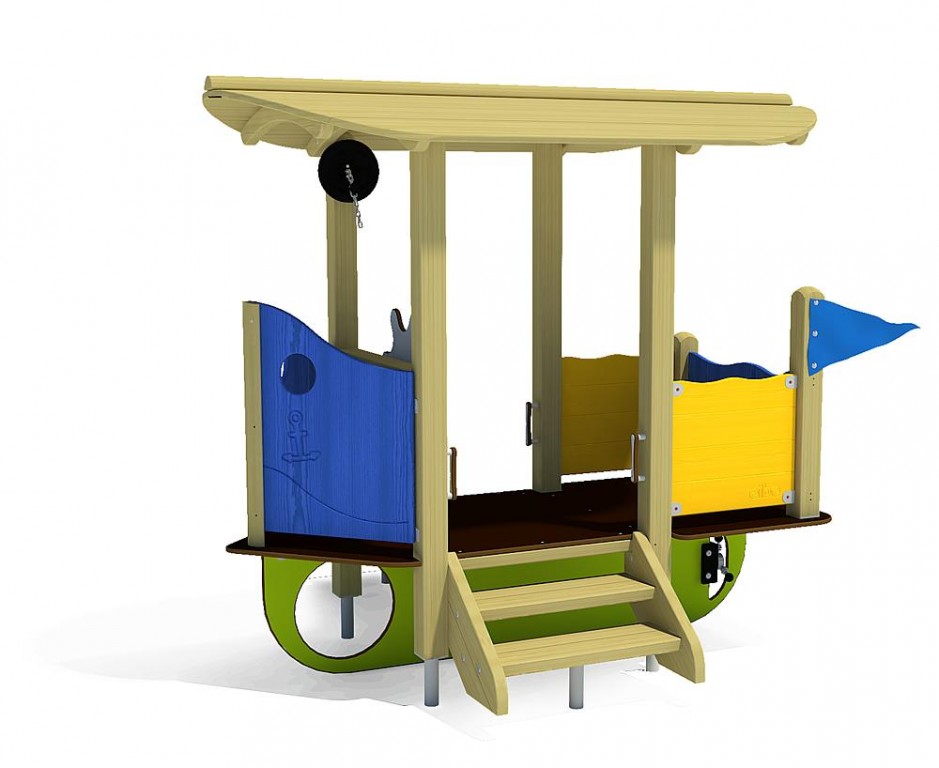 playo_Barco_de_juego_Cáscara_de_nuez