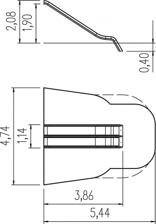 Tobogán_doble_PRF_con_recubrimiento_de_acero_inoxidable_AP_195_cm_01