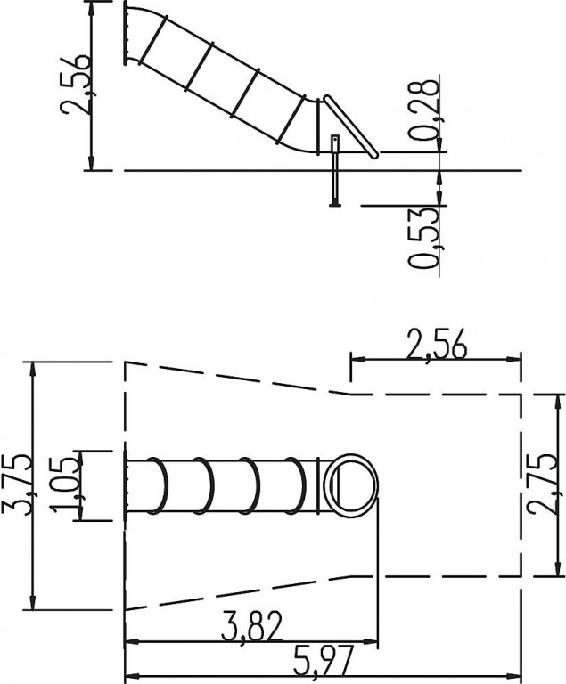 Tobogán_adicional_de_tubo_recto,_AP_145_cm_02
